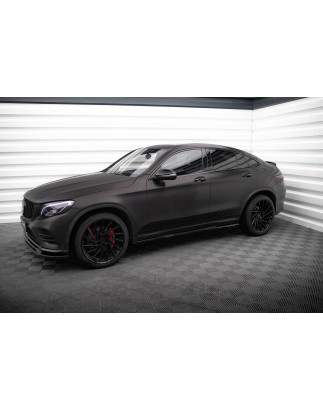 Diffusori minigonne V.2 Mercedes-Benz GLC Coupe AMG-Line C253  (Cod. M-ME-GLC-C253F-AMGLINE-SD2G)