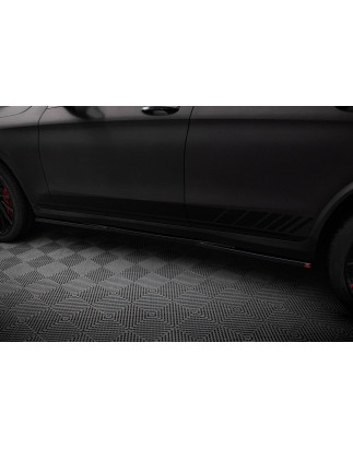 Diffusori minigonne V.2 Mercedes-Benz GLC Coupe AMG-Line C253  (Cod. M-ME-GLC-C253F-AMGLINE-SD2G)