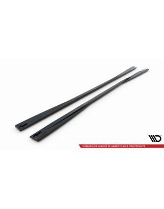 Diffusori minigonne V.2 Mercedes-Benz GLC Coupe AMG-Line C253  (Cod. M-ME-GLC-C253F-AMGLINE-SD2G)