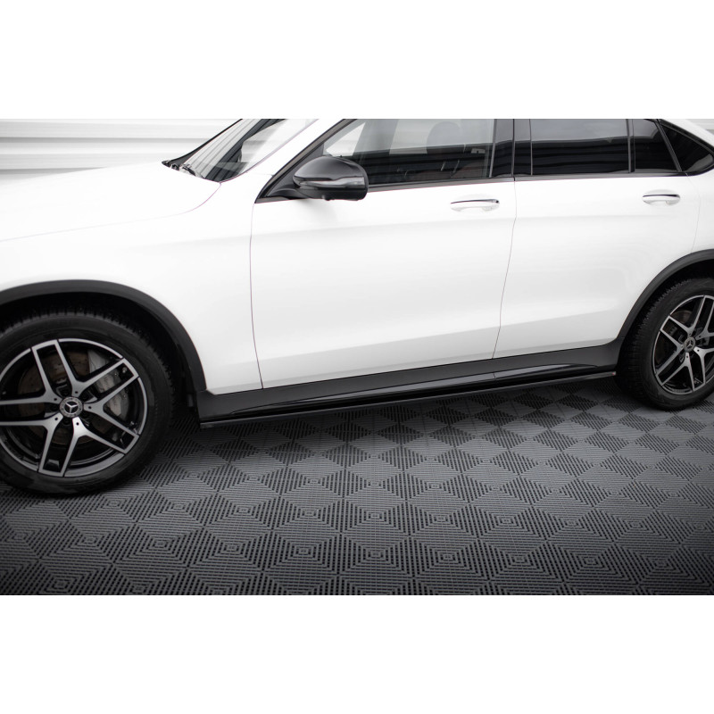 Diffusori minigonne V.3 Mercedes-Benz GLC Coupe AMG-Line C253  (Cod. M-ME-GLC-C253F-AMGLINE-SD3G)
