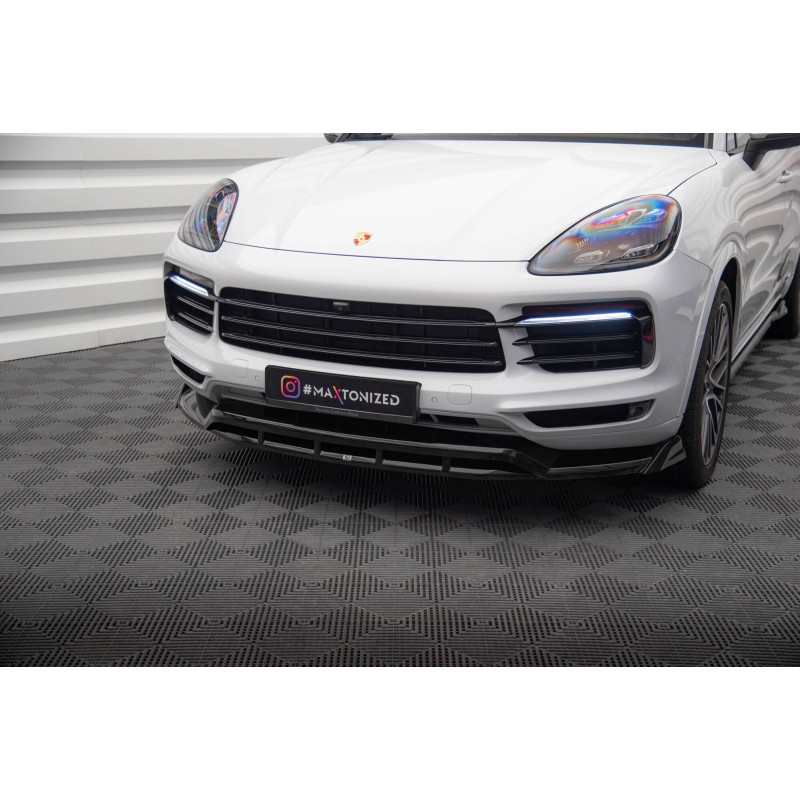 SPLITTER ANTERIORE Porsche Cayenne Coupe / SUV Mk3 (Cod. M-PO-CAY-3-C-FD1G+FD1RG) SPLITTER ANTERIORE Porsche Cayenne Coupe / SUV Mk3 (Cod. M-PO-CAY-3-C-FD1G+FD1RG)