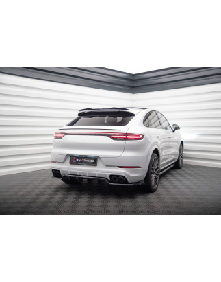 Splitter posteriore (con barre verticali) Porsche Cayenne Coupe / SUV Mk3 (Cod. M-PO-CAY-3-C-RD1G+RD