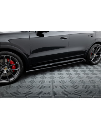 Diffusori minigonne V.2 Porsche Cayenne Sport Design / Turbo SUV / Coupe Mk3 / Mk3 Facelift (Cod. M-