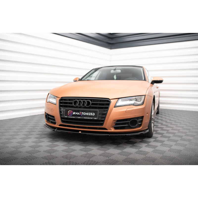 SPLITTER ANTERIORE V.1 Audi A7 C7 (Cod. M-AU-A7-C7-FD1G)