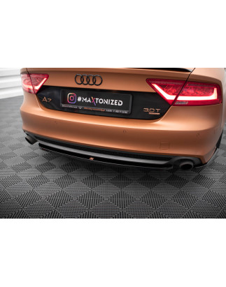 Splitter posteriore for Audi A7 S-Line C7 (Cod. M-AU-A7-C7-RD1G)