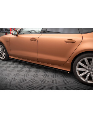 Diffusori minigonne V.3 Audi A7 S-Line / S7 C7 (Cod. M-AU-A7-C7-SD1G)