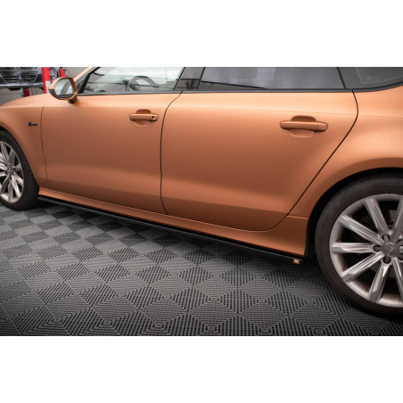 Diffusori minigonne V.3 Audi A7 S-Line / S7 C7 (Cod. M-AU-A7-C7-SD1G)