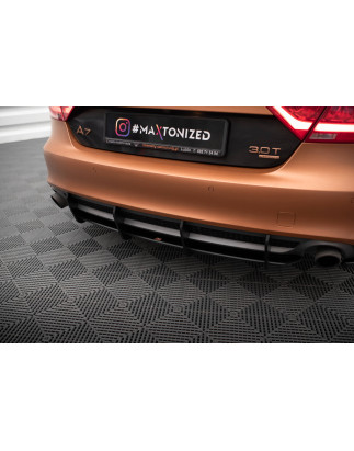 DIFFUSORE POSTERIORE street pro Audi A7 S-Line C7 (Cod. M-AUA7C7CNC-RS1B)