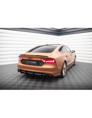 DIFFUSORE POSTERIORE street pro Audi A7 S-Line C7 (Cod. M-AUA7C7CNC-RS1B)