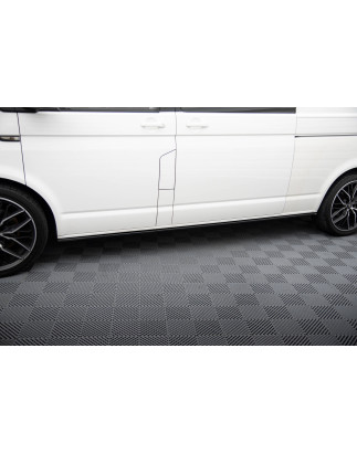 Diffusori minigonne Volkswagen T6.1 Long  (Cod. M-VW-T6F-LONG-SD1A+BG)