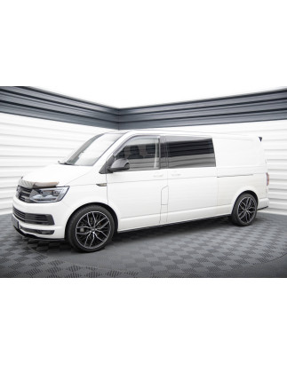 Diffusori minigonne Volkswagen T6.1 Long  (Cod. M-VW-T6F-LONG-SD1A+BG)