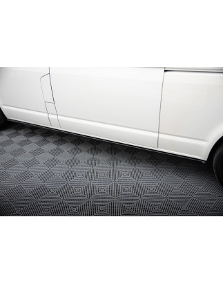 Diffusori minigonne Volkswagen T6.1 Long  (Cod. M-VW-T6F-LONG-SD1A+BG)