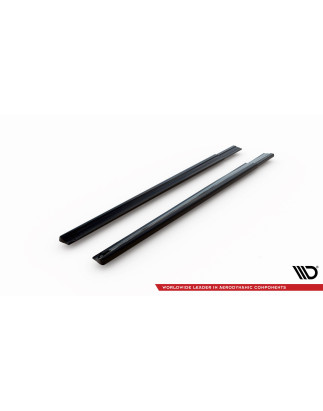 Diffusori minigonne Volkswagen T6.1 Long  (Cod. M-VW-T6F-LONG-SD1A+BG)