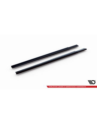 Diffusori minigonne Volkswagen T6.1 Long  (Cod. M-VW-T6F-LONG-SD1A+BG)