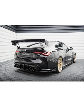 Splitters posteriori laterali V.4 BMW M4 G82 / G82 Facelift (Cod. M-BM-4-G82-M-RSD4G)