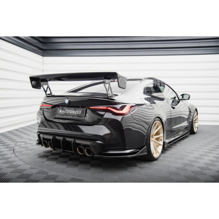 Splitters posteriori laterali V.4 BMW M4 G82 / G82 Facelift (Cod. M-BM-4-G82-M-RSD4G)