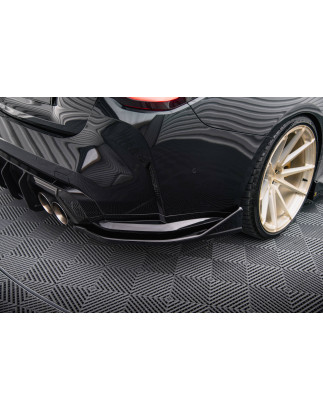 Splitters posteriori laterali V.4 BMW M4 G82 / G82 Facelift (Cod. M-BM-4-G82-M-RSD4G)