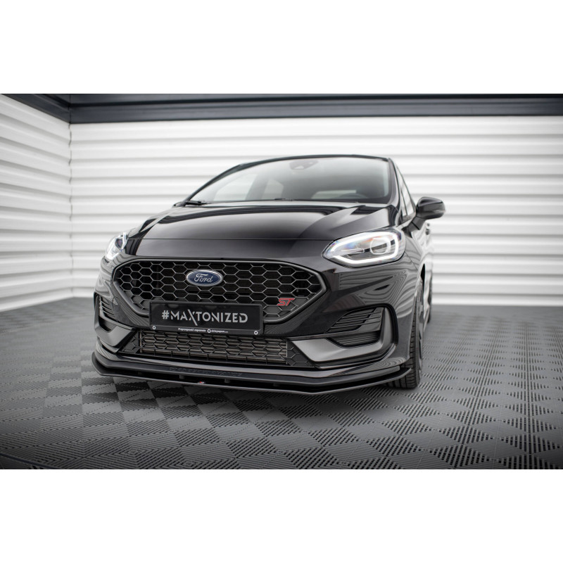 SPLITTER ANTERIORE street pro Ford Fiesta ST Mk8 Facelift (Cod. M-FOFI8FSTCNC-FD1B)