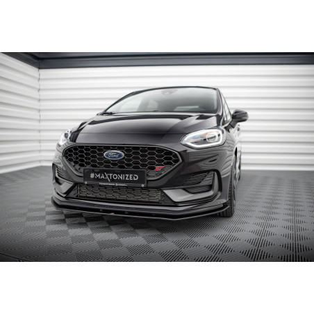 SPLITTER ANTERIORE street pro Ford Fiesta ST Mk8 Facelift (Cod. M-FOFI8FSTCNC-FD1B)