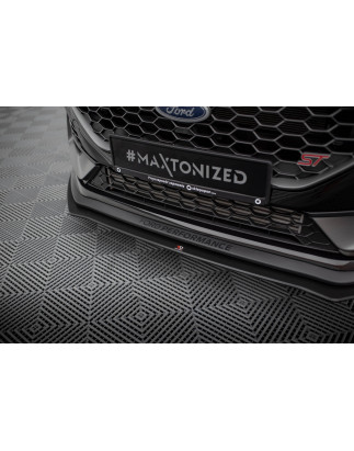 SPLITTER ANTERIORE street pro Ford Fiesta ST Mk8 Facelift (Cod. M-FOFI8FSTCNC-FD1B)