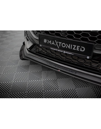 SPLITTER ANTERIORE street pro + Flaps Ford Fiesta ST Mk8 Facelift (Cod. M-FOFI8FSTCNC-FD1B+FSF1G)