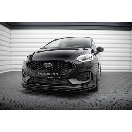SPLITTER ANTERIORE V.1 Ford Fiesta ST / ST-line Mk8 Facelift (Cod. M-FO-FI-8F-ST-FD1G)