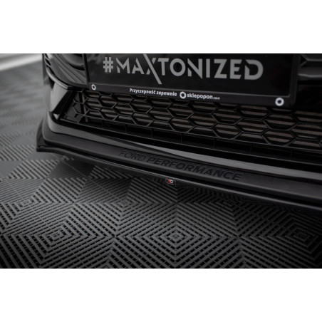 SPLITTER ANTERIORE V.1 Ford Fiesta ST / ST-line Mk8 Facelift (Cod. M-FO-FI-8F-ST-FD1G)