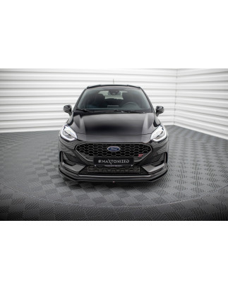 SPLITTER ANTERIORE V.1 Ford Fiesta ST / ST-line Mk8 Facelift (Cod. M-FO-FI-8F-ST-FD1G)