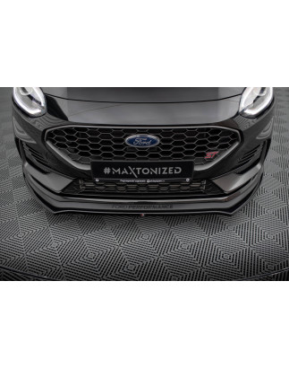 SPLITTER ANTERIORE V.1 Ford Fiesta ST / ST-line Mk8 Facelift (Cod. M-FO-FI-8F-ST-FD1G)