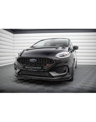 SPLITTER ANTERIORE V.2 Ford Fiesta ST / ST-line Mk8 Facelift (Cod. M-FO-FI-8F-ST-FD2G)