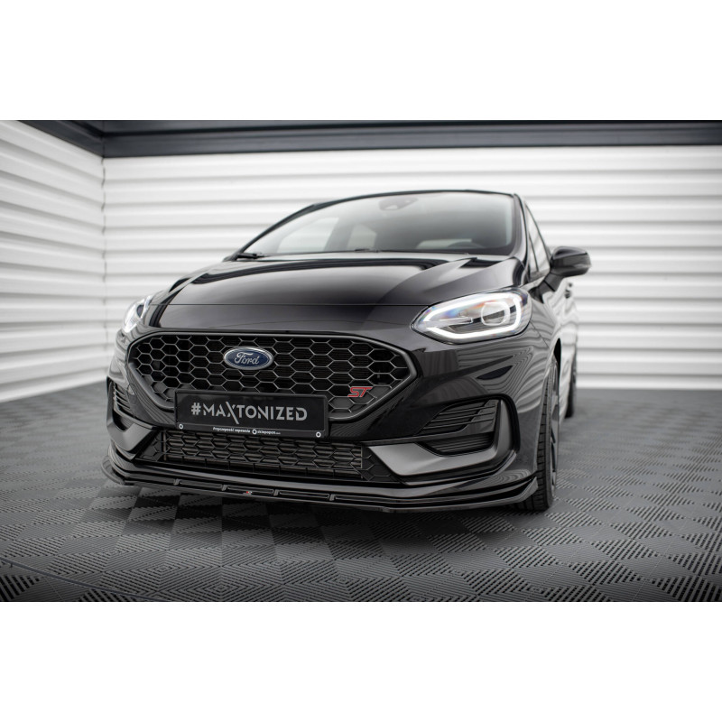 SPLITTER ANTERIORE V.2 Ford Fiesta ST / ST-line Mk8 Facelift (Cod. M-FO-FI-8F-ST-FD2G)