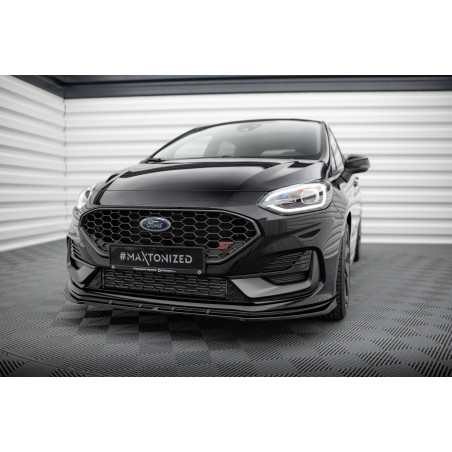 SPLITTER ANTERIORE V.2 Ford Fiesta ST / ST-line Mk8 Facelift (Cod. M-FO-FI-8F-ST-FD2G)