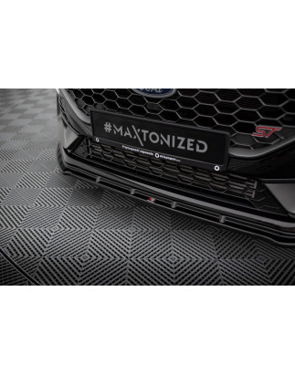 SPLITTER ANTERIORE V.2 Ford Fiesta ST / ST-line Mk8 Facelift (Cod. M-FO-FI-8F-ST-FD2G)