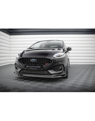 SPLITTER ANTERIORE V.3 Ford Fiesta ST / ST-line Mk8 Facelift (Cod. M-FO-FI-8F-ST-FD3G)