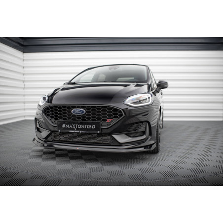 SPLITTER ANTERIORE V.3 Ford Fiesta ST / ST-line Mk8 Facelift (Cod. M-FO-FI-8F-ST-FD3G)