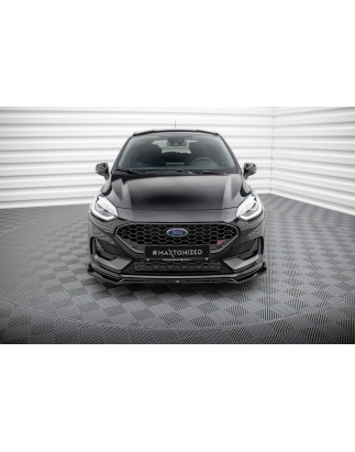 SPLITTER ANTERIORE V.4 Ford Fiesta ST / ST-line Mk8 Facelift (Cod. M-FO-FI-8F-ST-FD4G)