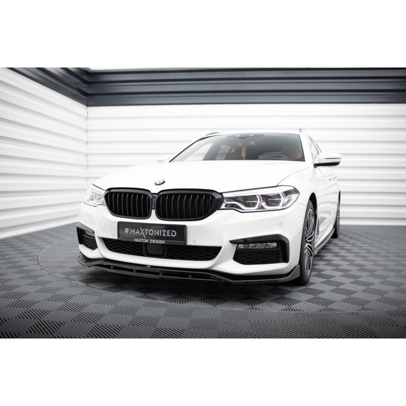 SPLITTER ANTERIORE V.3 BMW 5 M-Pack G30 / G31 (Cod. M-BM-5-G30-MPACK-FD3G+FD3RG)