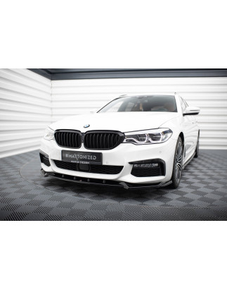 SPLITTER ANTERIORE V.4 BMW 5 M-Pack / M550d / M550i G30/ G31 M-Pack (Cod. M-BM-5-G30-MPACK-FD4G)