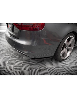 Splitters posteriori laterali V.2 Audi A4 S-Line Avant B8 Facelift (Cod. M-AU-A4-B8F-SLINE-AV-RSD2G)