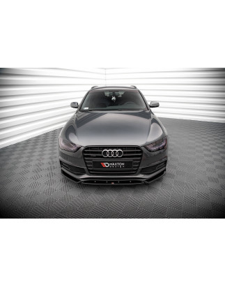 SPLITTER ANTERIORE V.3 Audi A4 S-Line / S4 B8 Facelift (Cod. M-AU-A4-B8F-SLINE-FD1G)