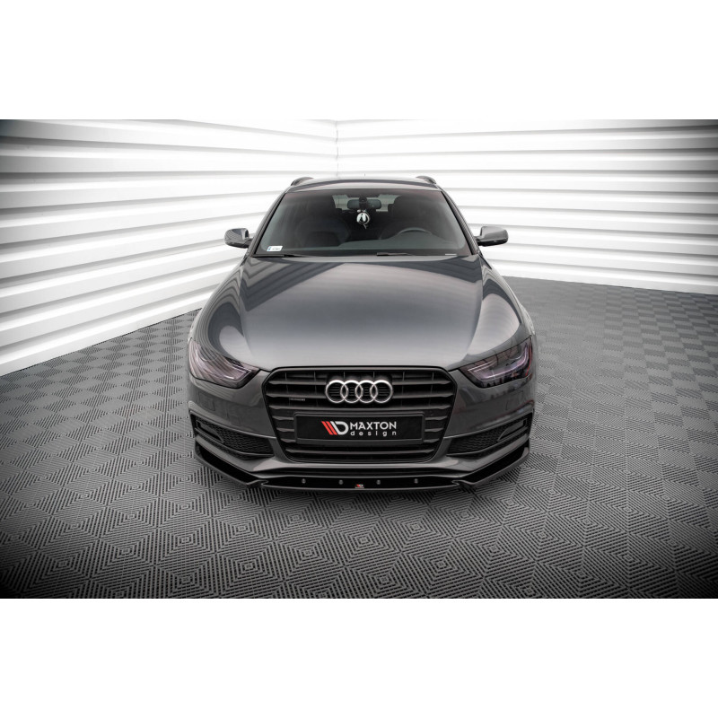 SPLITTER ANTERIORE V.3 Audi A4 S-Line / S4 B8 Facelift (Cod. M-AU-A4-B8F-SLINE-FD1G)