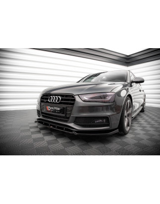 SPLITTER ANTERIORE V.3 Audi A4 S-Line / S4 B8 Facelift (Cod. M-AU-A4-B8F-SLINE-FD1G)