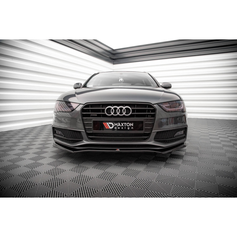 SPLITTER ANTERIORE V.4 Audi A4 S-Line / S4 B8 Facelift (Cod. M-AU-A4-B8F-SLINE-FD2G)