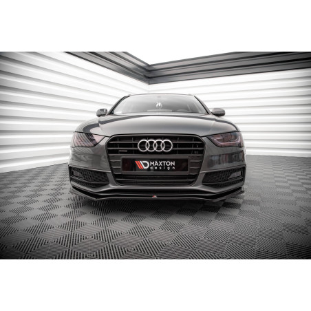 SPLITTER ANTERIORE V.4 Audi A4 S-Line / S4 B8 Facelift (Cod. M-AU-A4-B8F-SLINE-FD2G)