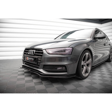 SPLITTER ANTERIORE V.4 Audi A4 S-Line / S4 B8 Facelift (Cod. M-AU-A4-B8F-SLINE-FD2G)
