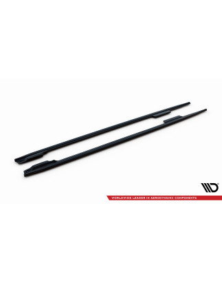 Diffusori minigonne V.2 Audi A4 / A4 S-Line / S4 B8  (Cod. M-AU-A4-B8F-SLINE-SD1G)