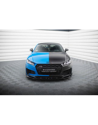 SPLITTER ANTERIORE V.1 Audi TT S / TT S-Line 8S Facelift (Cod. M-AU-TT-3F-S-FD1G)