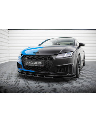SPLITTER ANTERIORE V.2 Audi TT S / TT S-Line 8S Facelift (Cod. M-AU-TT-3F-S-FD2G)