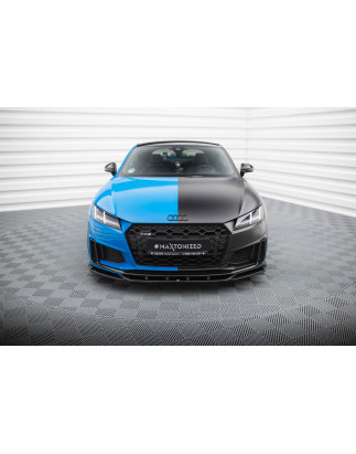 SPLITTER ANTERIORE V.2 Audi TT S / TT S-Line 8S Facelift (Cod. M-AU-TT-3F-S-FD2G)