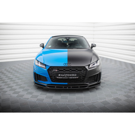 SPLITTER ANTERIORE V.2 Audi TT S / TT S-Line 8S Facelift (Cod. M-AU-TT-3F-S-FD2G)
